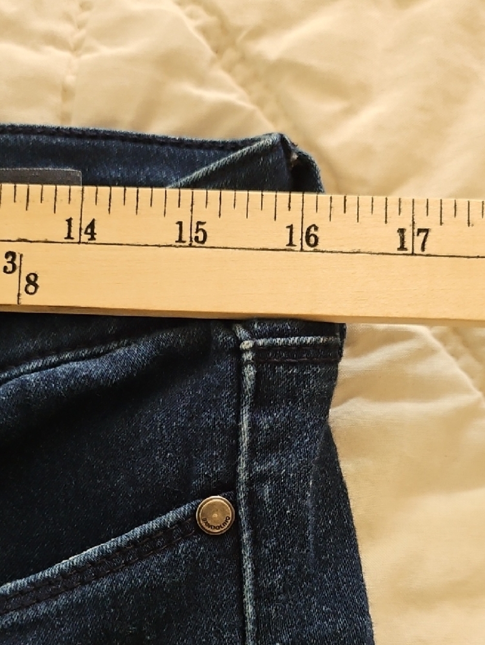 Bandolino 'Selene' Dark Wash Jeans - Size 12 - Picture 3 of 9